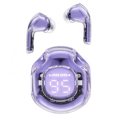Acefast T8 Bluetooth TWS wireless headphones Violetinė Acefast T8 Bluetooth TWS wireless headphones Violetinė
