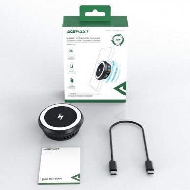 Acefast wireless induction charger with dark gray (E2) cooling system 5