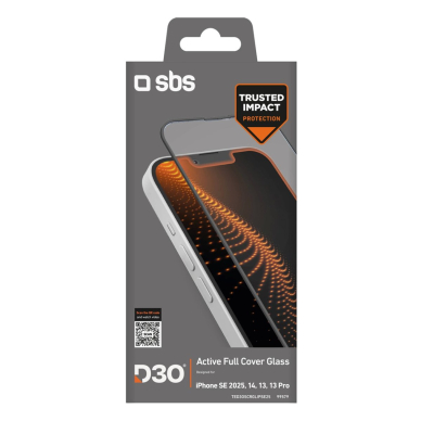 Active Full Cover grūdintas stiklas skirtas iPhone 16e 1