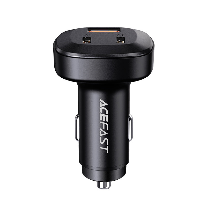 Įkrovikis Acefast 66W 2x USB Type C / USB, PPS Juodas (B3) 1 Įkrovikis Acefast 66W 2x USB Type C / USB, PPS Juodas (B3) 1
