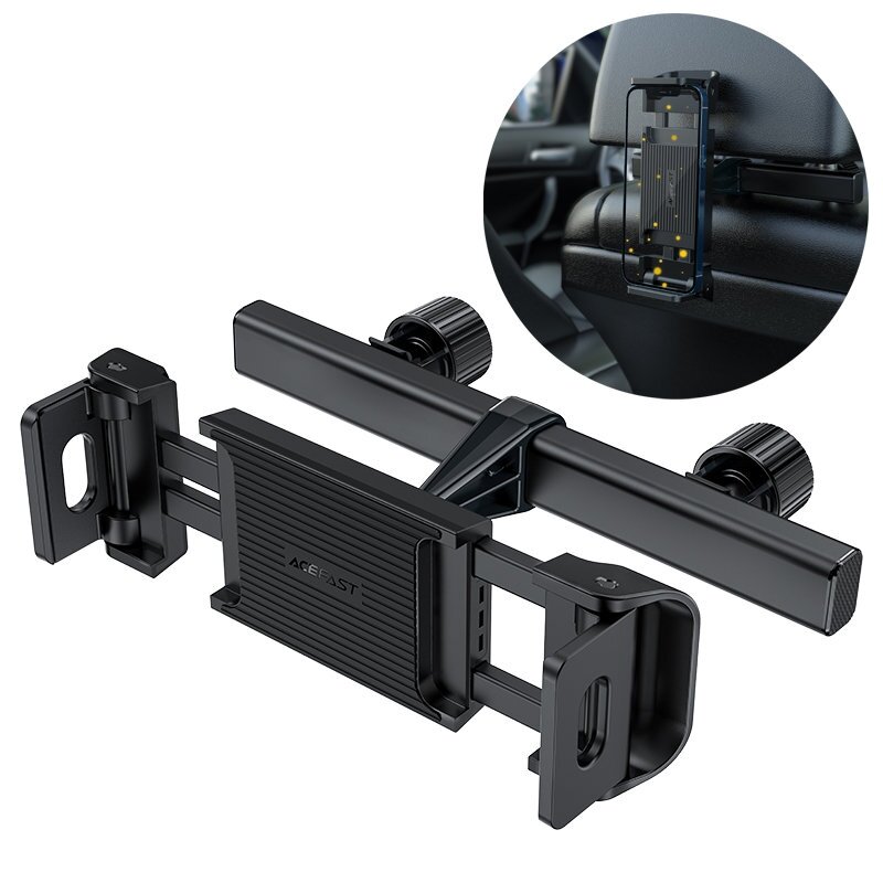 Laikiklis Acefast (135-230mm width) Juodas (D8) Laikiklis Acefast (135-230mm width) Juodas (D8)