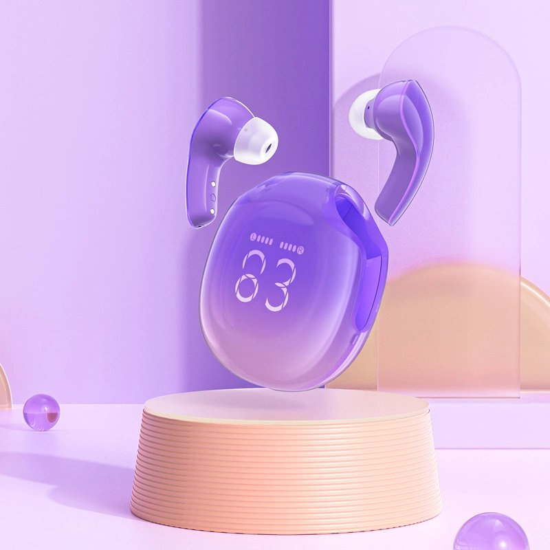 Acefast T9 Bluetooth 5.3 in-ear wireless ausinės - Violetinis 6 Acefast T9 Bluetooth 5.3 in-ear wireless ausinės - Violetinis 6