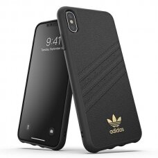 Dėklas Adidas OR Molded Case PU iPhone XS Max juodas 34998