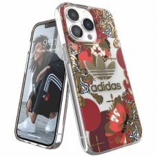 Dėklas Adidas OR Snap AOP CNY iPhone 13/ 13 Pro Raudonas 47813