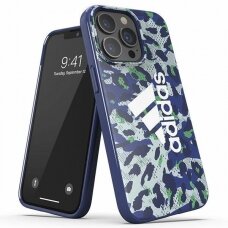 Dėklas Adidas OR Snap Leopard iPhone 13/13 Pro Mėlynas 47260