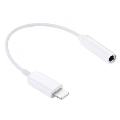 Adapteris ADP18 iš Lightning į 3,5mm baltas be pakuotės Adapteris ADP18 iš Lightning į 3,5mm baltas be pakuotės