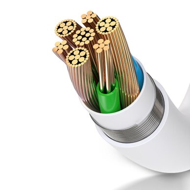 Akcija!  Adapteris Lightning į 2x Lighting, 1.5A - JoyRoom (S-Y104) - Baltas  6