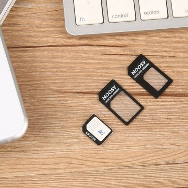 [Užsakomoji prekė] Adapteris SIM, Nano, Micro - Techsuit Unlimited Innovation - Juodas 6
