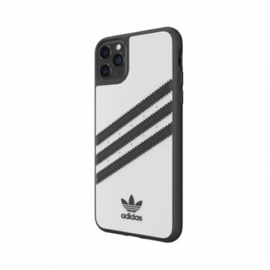Adidas Moulded Dėklas PU skirtas iPhone 11 Pro Max - Baltas and Juodas 5