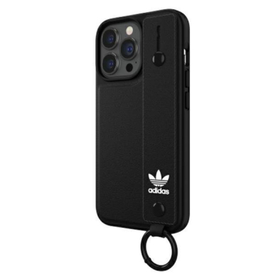 Dėklas Adidas OR Hand Strap iPhone 13 Pro /13 Juodas 47109 2 Dėklas Adidas OR Hand Strap iPhone 13 Pro /13 Juodas 47109 2