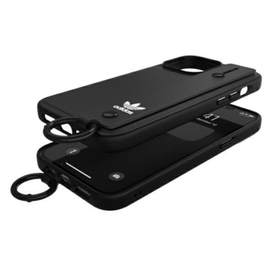 Dėklas Adidas OR Hand Strap iPhone 13 Pro Max Juodas 47139 5 Dėklas Adidas OR Hand Strap iPhone 13 Pro Max Juodas 47139 5