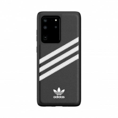 Adidas OR Moudled Dėklas PU skirtas Samsung Galaxy S20 Ultra Juodas and Baltas 1 Adidas OR Moudled Dėklas PU skirtas Samsung Galaxy S20 Ultra Juodas and Baltas 1