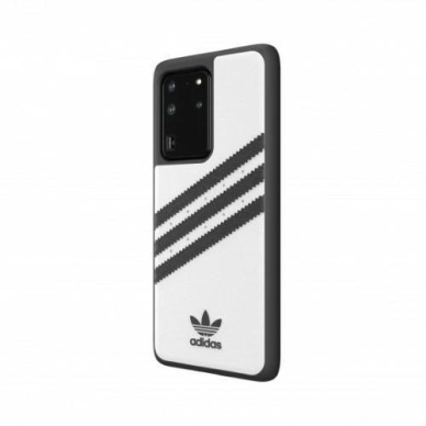 Adidas OR Moudled Dėklas PU skirtas Samsung Galaxy S20 Ultra - Baltas and Juodas 3 Adidas OR Moudled Dėklas PU skirtas Samsung Galaxy S20 Ultra - Baltas and Juodas 3