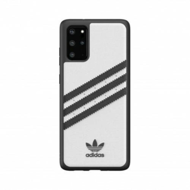 Adidas OR Moudled Dėklas PU skirtas Samsung Galaxy S20+ - Baltas and Juodas 1 Adidas OR Moudled Dėklas PU skirtas Samsung Galaxy S20+ - Baltas and Juodas 1