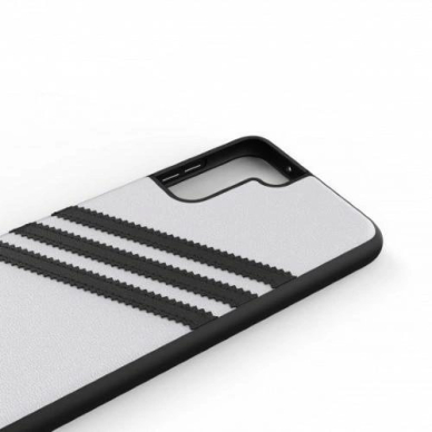 Adidas OR Moudled Dėklas PU skirtas Samsung Galaxy S21+ - Baltas and Juodas 4