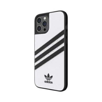 Adidas OR Moulded Dėklas PU skirtas iPhone 12 Pro Max - Baltas/Juodas 2 Adidas OR Moulded Dėklas PU skirtas iPhone 12 Pro Max - Baltas/Juodas 2