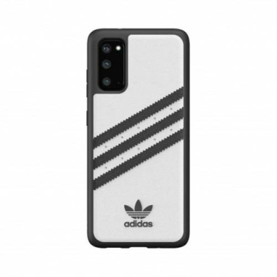 Samsung Galaxy S20 Adidas OR Moulded PU dėklas - baltas-juodas/baltas-juodas 38622 1