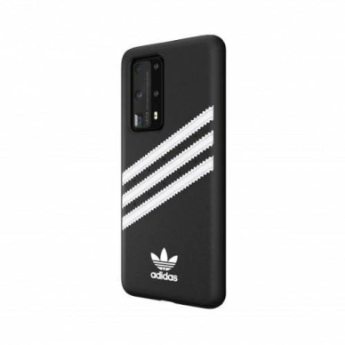 Adidas OR Moulded PU Dėklas skirtas Huawei P40 - Juodas and Baltas 5 Adidas OR Moulded PU Dėklas skirtas Huawei P40 - Juodas and Baltas 5