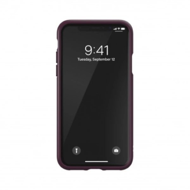 Adidas OR Moulded PU iPhone X/XS Dėklas - Burgundy-Orange 3