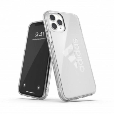 Adidas SP PC Dėklas Big Logo skirtas iPhone 11 Pro - Permatomas