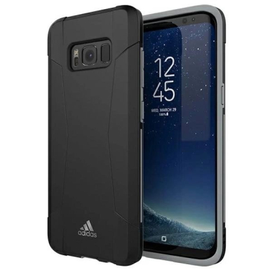 Adidas SP Solo Dėklas skirtas Samsung Galaxy S8 - Juodas and Pilkas