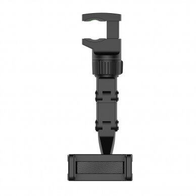 Adjustable car rearview mirror holder for smartphone black 8 Adjustable car rearview mirror holder for smartphone black 8