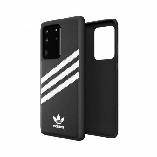 Adidas OR Moudled Dėklas PU skirtas Samsung Galaxy S20 Ultra Juodas and Baltas 5