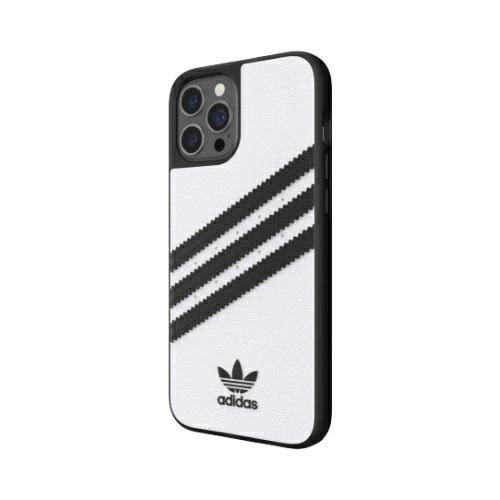 Adidas OR Moulded Dėklas PU skirtas iPhone 12 Pro Max - Baltas/Juodas 2