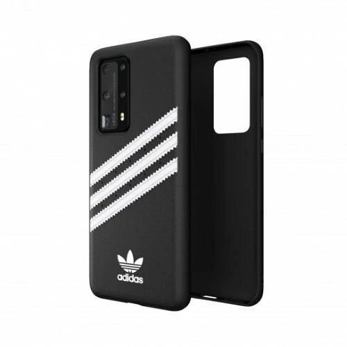 Adidas OR Moulded PU Dėklas skirtas Huawei P40 - Juodas and Baltas 1 Adidas OR Moulded PU Dėklas skirtas Huawei P40 - Juodas and Baltas 1