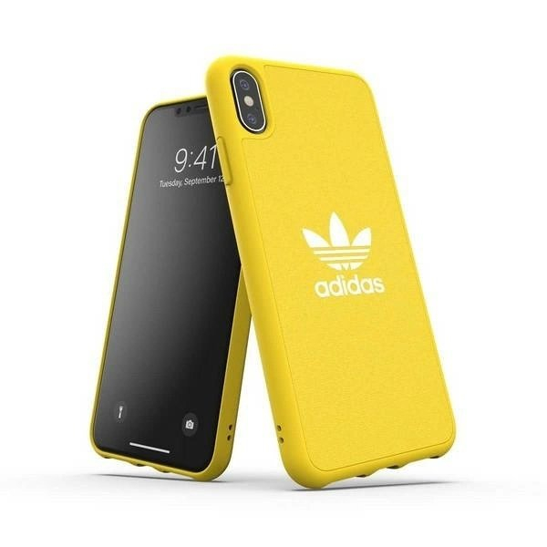 iPhone Xs Max – Adidas Molded Canvas Dėklas - Geltonas iPhone Xs Max – Adidas Molded Canvas Dėklas - Geltonas