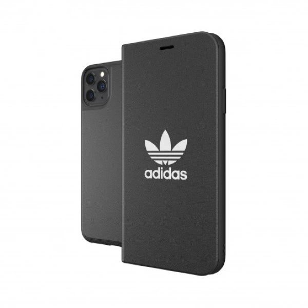 Adidas OR Booklet Dėklas Basic skirtas iPhone 11 Pro Max - Juodas and Baltas 5