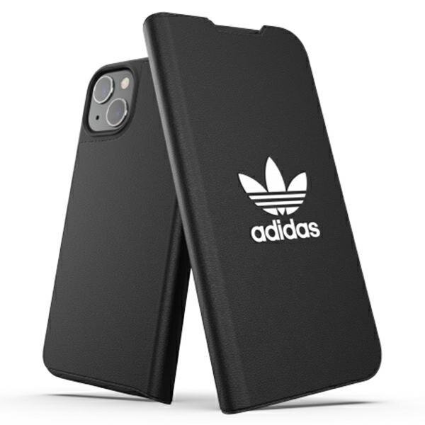 Dėklas Adidas OR Booklet BASIC iPhone 13 Baltas/juodas 47086 Dėklas Adidas OR Booklet BASIC iPhone 13 Baltas/juodas 47086