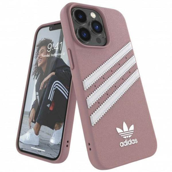 Dėklas Adidas OR Molded PU iPhone 13 Pro/13 Rožinis Dėklas Adidas OR Molded PU iPhone 13 Pro/13 Rožinis
