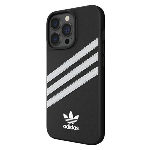 Dėklas Adidas OR Moulded PU iPhone 13 Pro / 13 Juodas/baltas 47114 2 Dėklas Adidas OR Moulded PU iPhone 13 Pro / 13 Juodas/baltas 47114 2