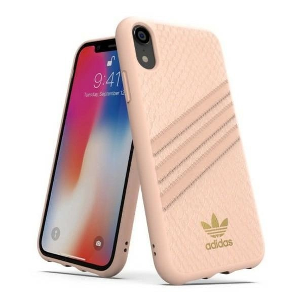 Adidas OR Moulded Dėklas Snake skirtas iPhone Xr - Rožinis Adidas OR Moulded Dėklas Snake skirtas iPhone Xr - Rožinis