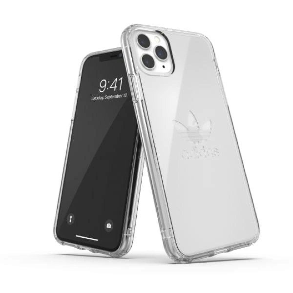 Adidas OR PC Dėklas Big Logo skirtas iPhone 11 Pro Max - Permatomas