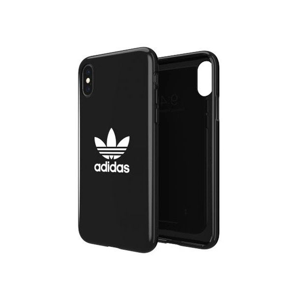 Adidas OR Snap Dėklas Trefoil skirtas iPhone X / XS - Juodas 3 Adidas OR Snap Dėklas Trefoil skirtas iPhone X / XS - Juodas 3