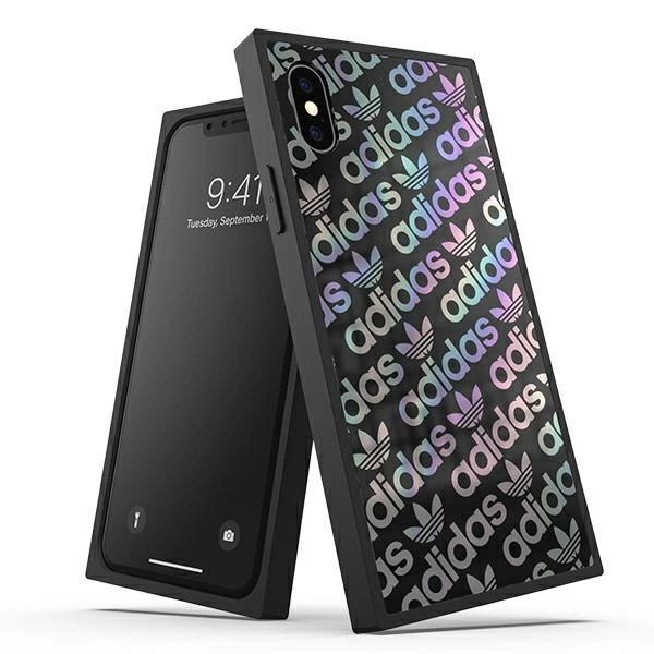 Adidas OR Square Dėklas skirtas iPhone X / Xs - Juodas