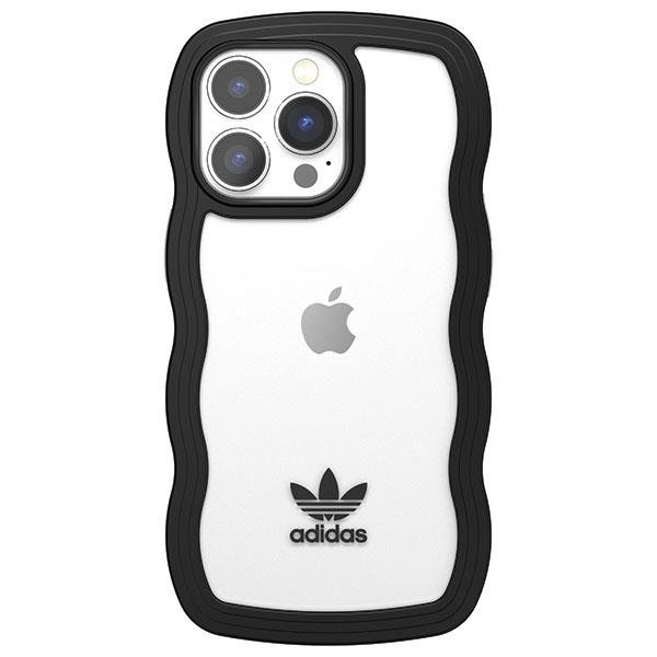 Dėklas Adidas OR Wavy iPhone 13 Pro /13 Juodas/permatomas 51900 2 Dėklas Adidas OR Wavy iPhone 13 Pro /13 Juodas/permatomas 51900 2