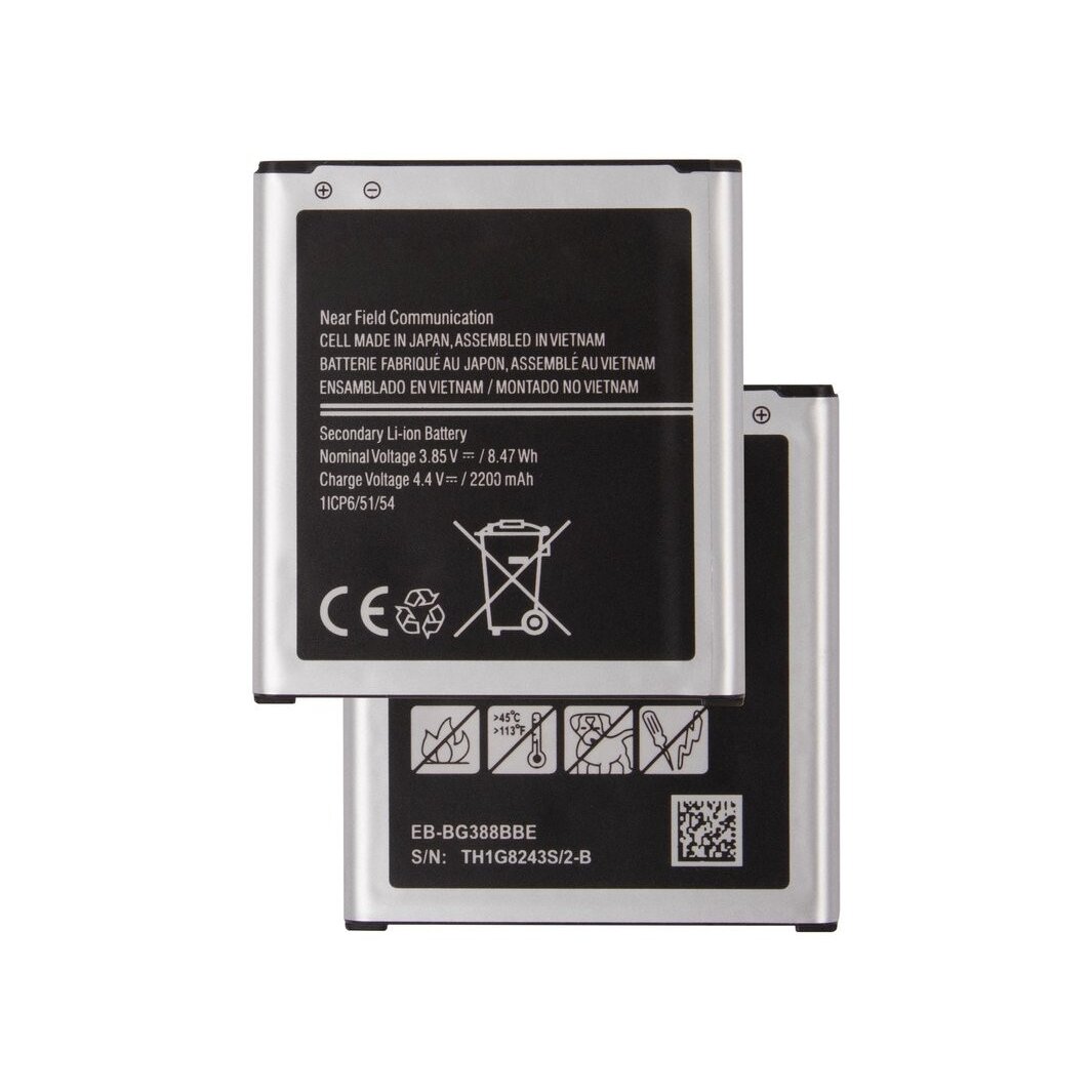 Akumuliatorius Samsung G388 Xcover 3 2200mAh BG388BBE OEM Akumuliatorius Samsung G388 Xcover 3 2200mAh BG388BBE OEM