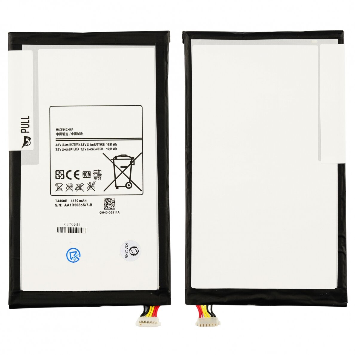 Akumuliatorius Samsung Tab 3 8.0 T310/T311/T312/T315 T4450E 4450mAh OEM Akumuliatorius Samsung Tab 3 8.0 T310/T311/T312/T315 T4450E 4450mAh OEM