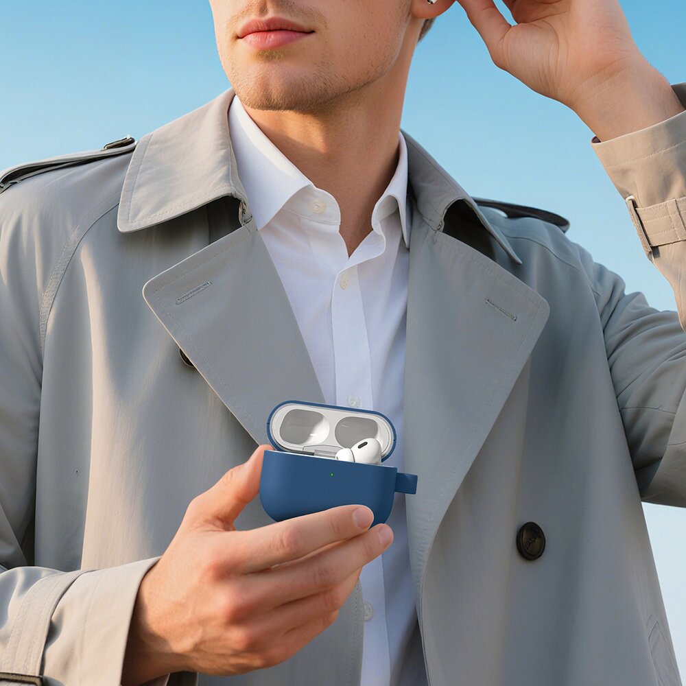 AirPods Pro 3 AmazingThing Glamour apsauginis dėklas – mėlynas 4 AirPods Pro 3 AmazingThing Glamour apsauginis dėklas – mėlynas 4