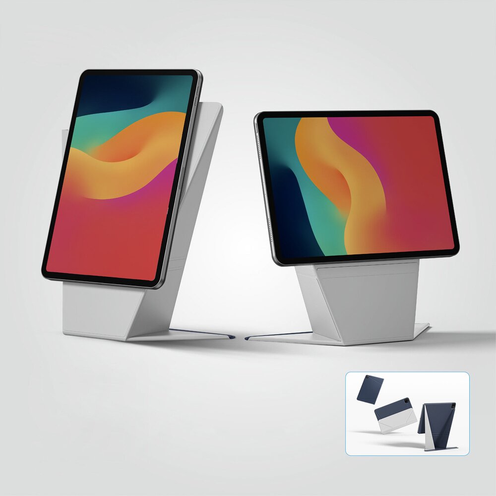 iPad Air M3 11" AmazingThing Matte Pro Mag Folio dėklas su stovu – mėlynas 5 iPad Air M3 11" AmazingThing Matte Pro Mag Folio dėklas su stovu – mėlynas 5