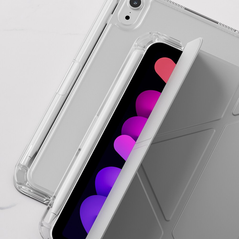 iPad 11" 2025 AmazingThing Minimal dėklas – šviesiai pilkas 4 iPad 11" 2025 AmazingThing Minimal dėklas – šviesiai pilkas 4