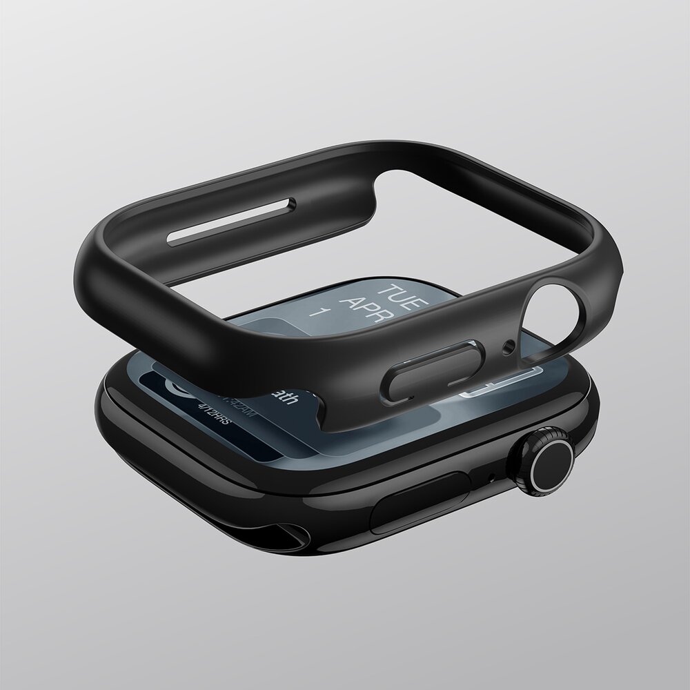 Apple Watch Series 11 42mm AmazingThing Minimal apsauginis dėklas – juodas 8 Apple Watch Series 11 42mm AmazingThing Minimal apsauginis dėklas – juodas 8