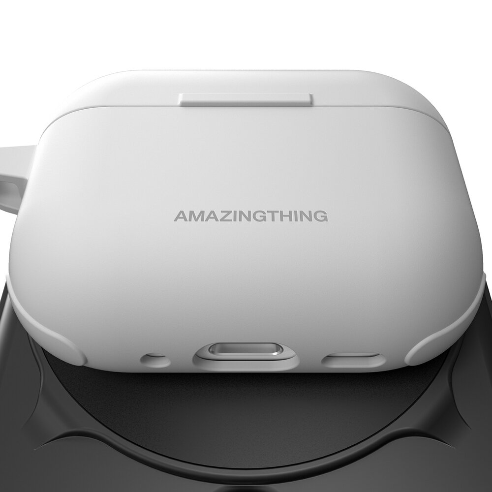 AirPods Pro 3 AmazingThing Omni Titan dėklas – baltas 5