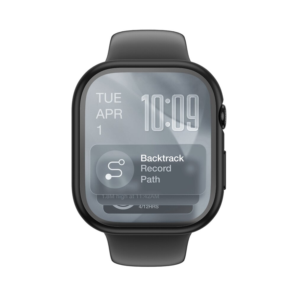Apple Watch Series 11 42mm AmazingThing Radix ekrano apsauginis stiklas su dėklu – juodas 1 Apple Watch Series 11 42mm AmazingThing Radix ekrano apsauginis stiklas su dėklu – juodas 1