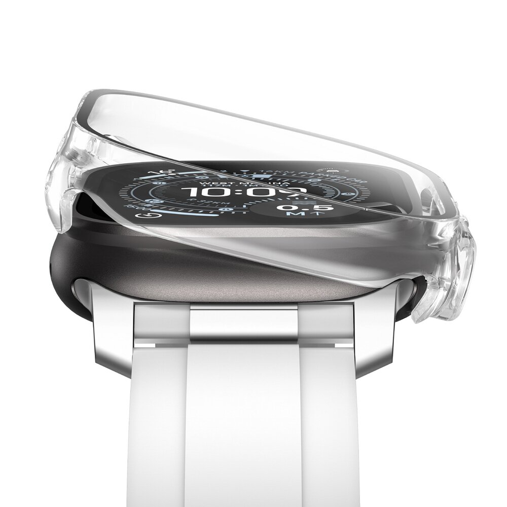 Apple Watch Ultra 3 49mm AmazingThing Radix ekrano apsauginis stiklas su dėklu – skaidrus 8 Apple Watch Ultra 3 49mm AmazingThing Radix ekrano apsauginis stiklas su dėklu – skaidrus 8