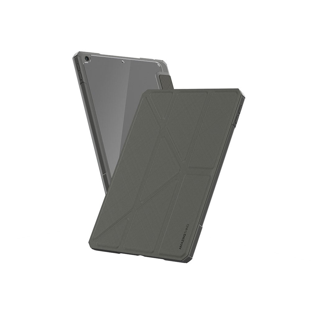 iPad Air M3 11" AmazingThing Titan Pro Folio dėklas – pilkas iPad Air M3 11" AmazingThing Titan Pro Folio dėklas – pilkas