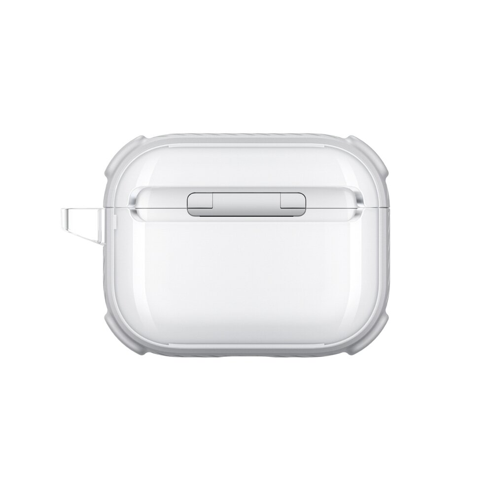AirPods Pro 3 AmazingThing Titan Pro Mag Clear dėklas – baltas 1 AirPods Pro 3 AmazingThing Titan Pro Mag Clear dėklas – baltas 1
